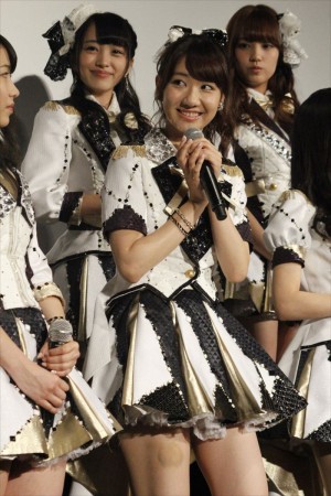 柏木由紀、『DOCUMENTARY of AKB48』前夜祭にて