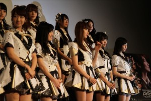 『DOCUMENTARY of AKB48』前夜祭に出席したAKB48