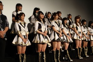 『DOCUMENTARY of AKB48』前夜祭に出席したAKB48
