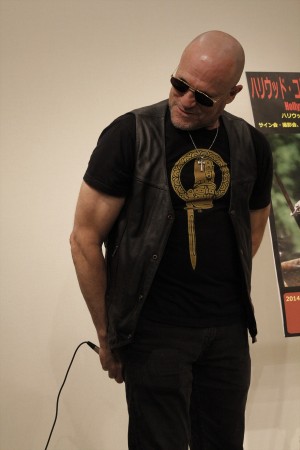 「ハリウッド・コレクターズ・コンベンションNo．4」 開催記念来日イベントに出席したマイケル・ルーカー