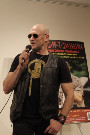 「ハリウッド・コレクターズ・コンベンションNo．4」 開催記念来日イベントに出席したマイケル・ルーカー