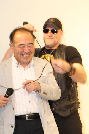 「ハリウッド・コレクターズ・コンベンションNo．4」 開催記念来日イベントに出席したマイケル・ルーカー