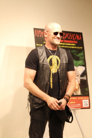 「ハリウッド・コレクターズ・コンベンションNo．4」 開催記念来日イベントに出席したマイケル・ルーカー
