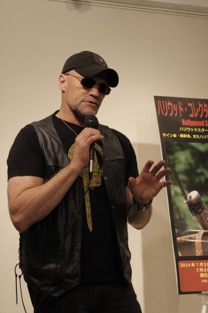 「ハリウッド・コレクターズ・コンベンションNo．4」 開催記念来日イベントに出席したマイケル・ルーカー