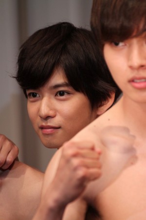 『水球ヤンキース』制作発表に登壇した千葉雄大