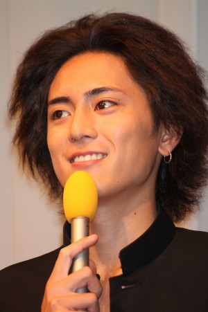 『水球ヤンキース』制作発表に登壇した間宮祥太朗