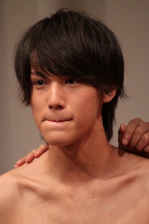 『水球ヤンキース』制作発表に登壇した中川大志