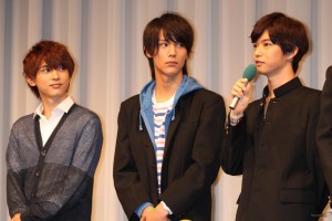 『水球ヤンキース』制作発表にて