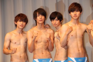 『水球ヤンキース』制作発表にて