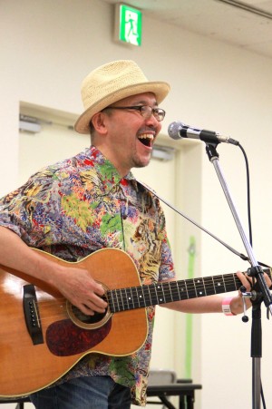 「グルメコミックコンベンション4」に登場した久住昌之先生