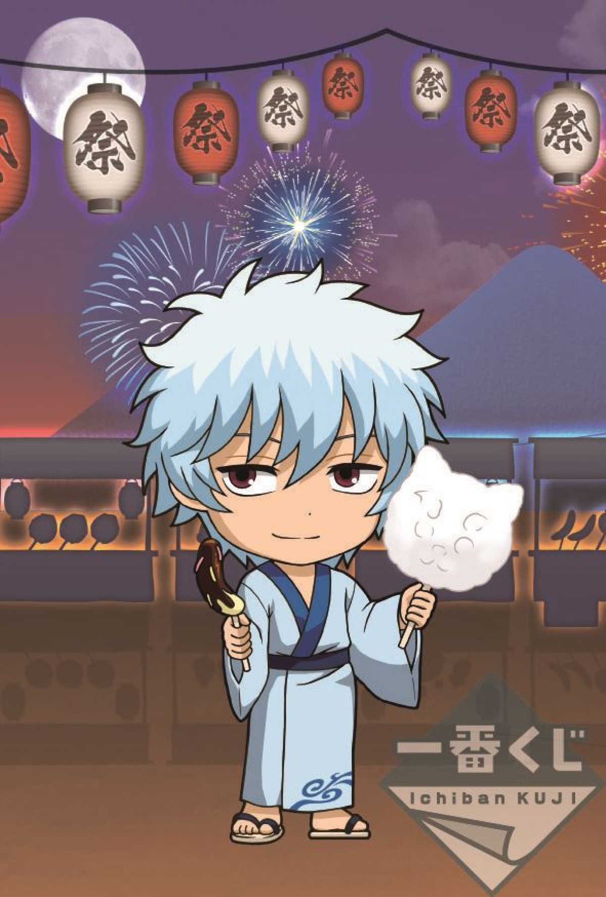 ＜フォト特集＞祭りを楽しむ銀さんと土方のフィギュア登場！ 『一番くじ 銀魂』