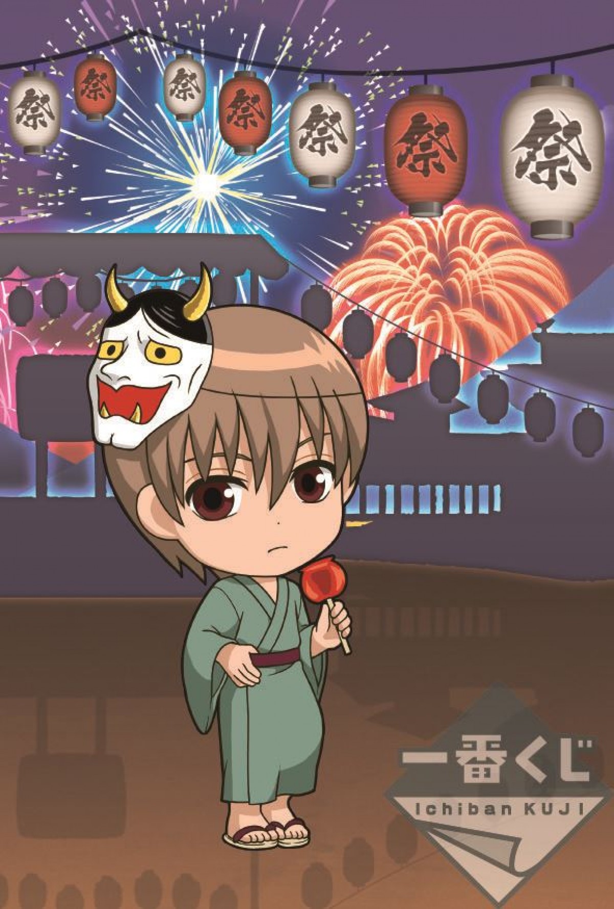 ＜フォト特集＞祭りを楽しむ銀さんと土方のフィギュア登場！ 『一番くじ 銀魂』