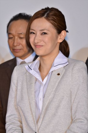 北川景子、ドラマ『HERO』制作発表会見にて