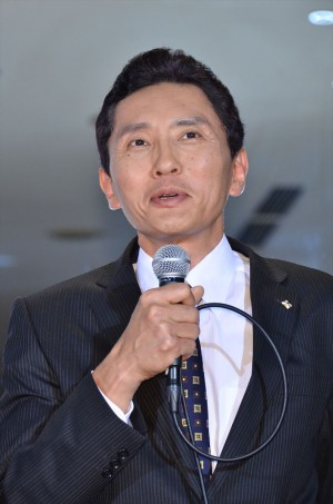 松重豊、ドラマ『HERO』制作発表会見にて