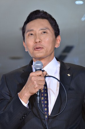 松重豊、ドラマ『HERO』制作発表会見にて