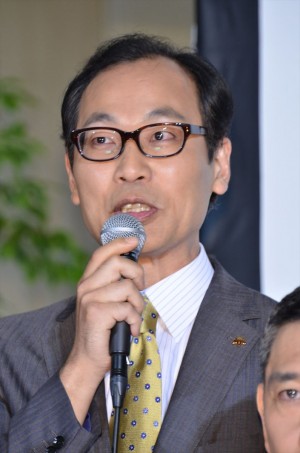 正名僕蔵、ドラマ『HERO』制作発表会見にて