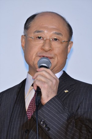 角野卓造、ドラマ『HERO』制作発表会見にて