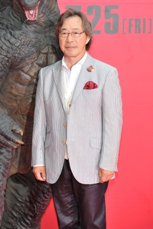 映画『GODZILLA ゴジラ』ジャパンプレミアに登場した武田鉄矢