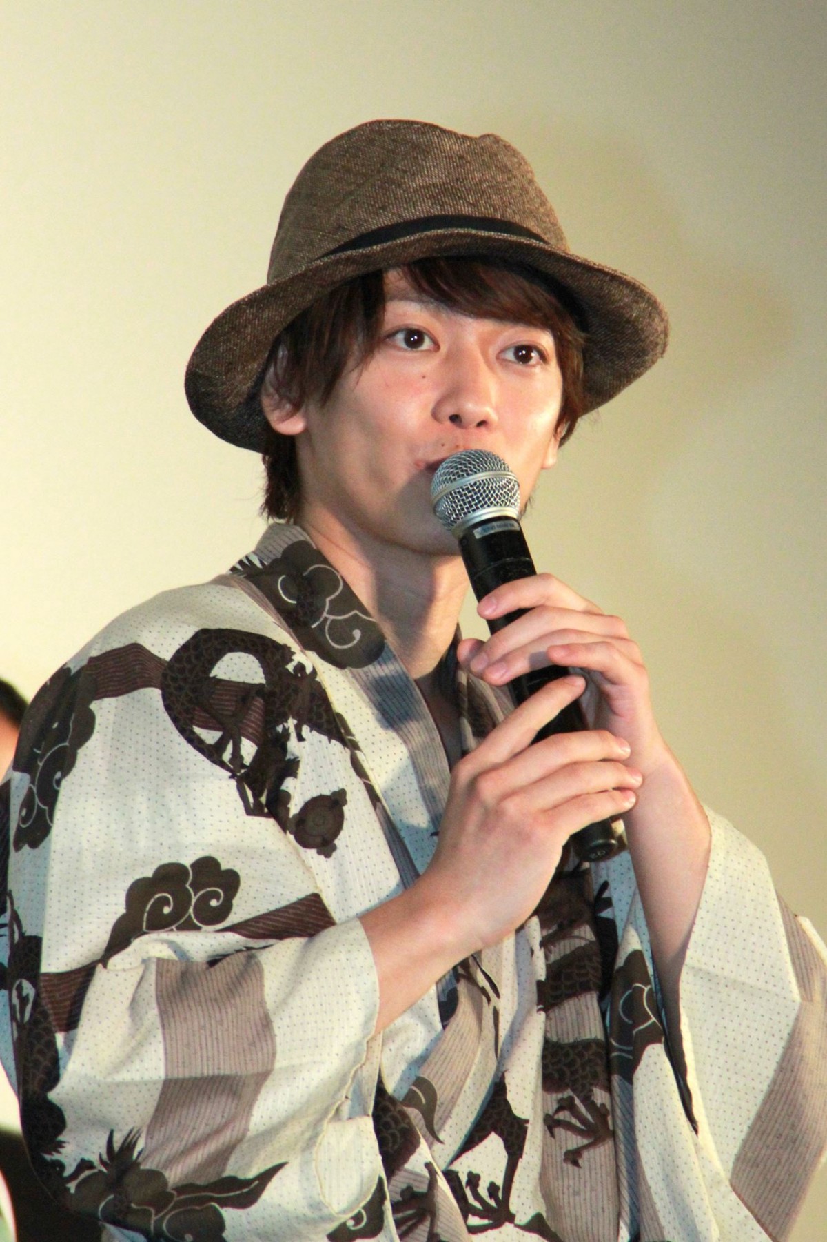 『るろうに剣心』佐藤健、金魚柄の浴衣に「すくっちゃうよ！」