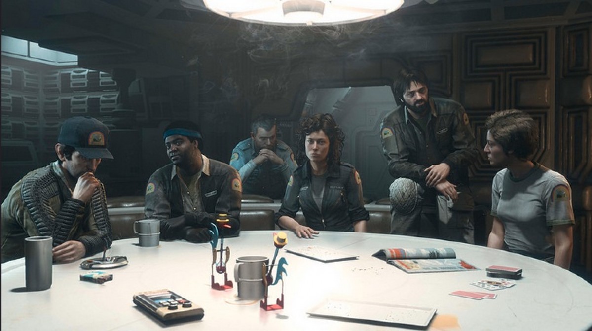 『Alien:Isolation(原題)』の予約特典のスペシャル版に、シガニー・ウィーバーら初代キャストが参加(Sega of AmericaのFlickrのスクリーンショット)