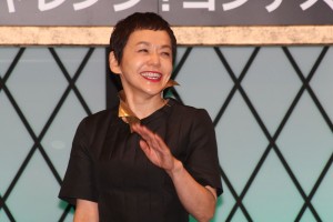 大竹しのぶ、映画『マレフィセント』歌でチャレンジ！コンテスト結果発表会にて