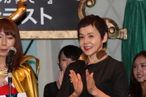 大竹しのぶ、映画『マレフィセント』歌でチャレンジ！コンテスト結果発表会にて