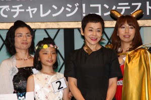 大竹しのぶ、映画『マレフィセント』歌でチャレンジ！コンテスト結果発表会にて