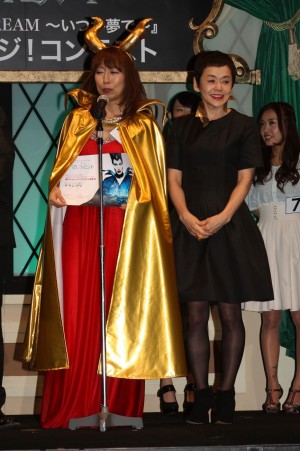 大竹しのぶ、映画『マレフィセント』歌でチャレンジ！コンテスト結果発表会にて