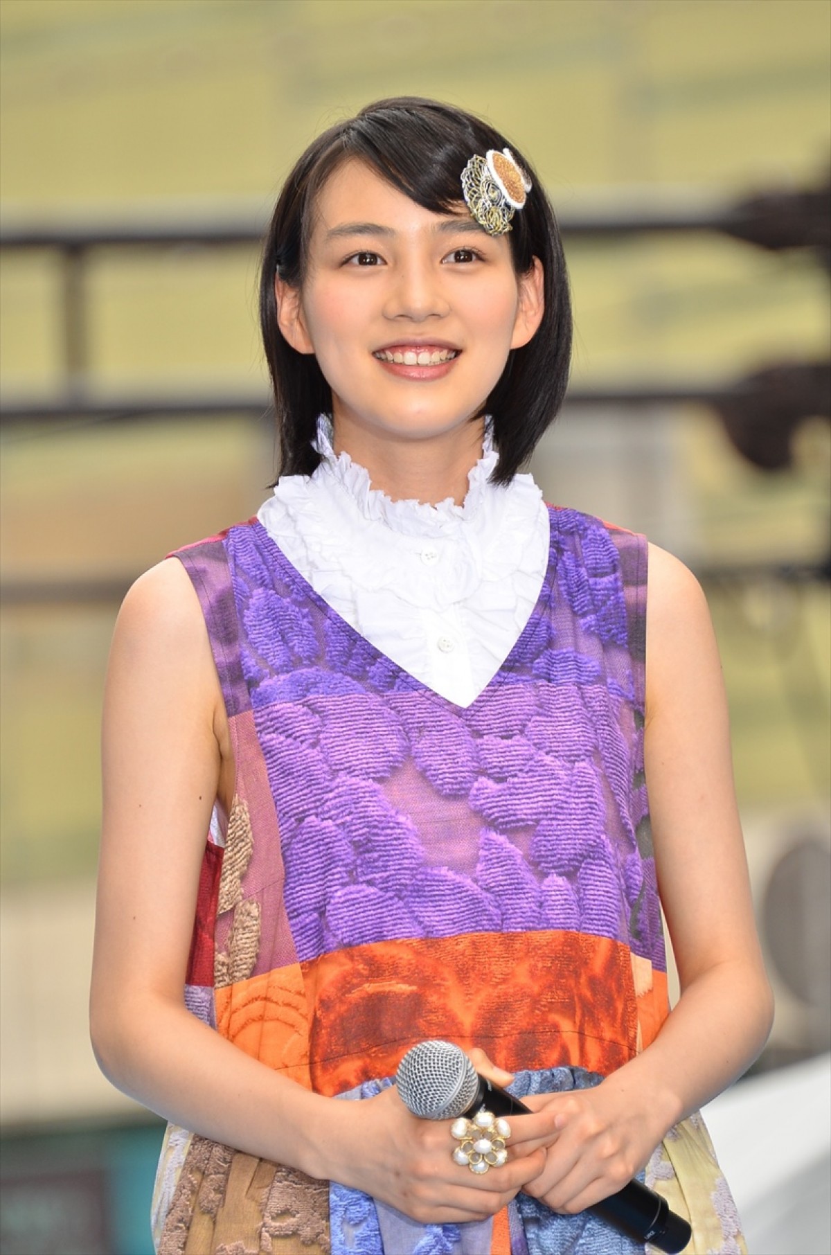 能年玲奈、3000人からの声援に「コーフンしています」