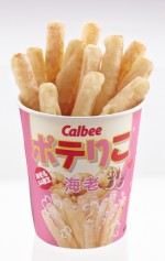 「カルビーキッチン 海老名SA店」限定商品　ポテりこ（海老）