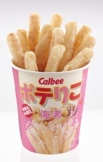 「カルビーキッチン 海老名SA店」限定商品　ポテりこ（海老）