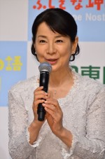 吉永小百合、映画『ふしぎな岬の物語』完成報告会見にて