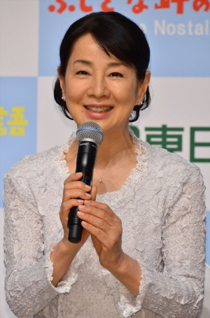 吉永小百合、映画『ふしぎな岬の物語』完成報告会見にて