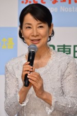 吉永小百合、映画『ふしぎな岬の物語』完成報告会見にて