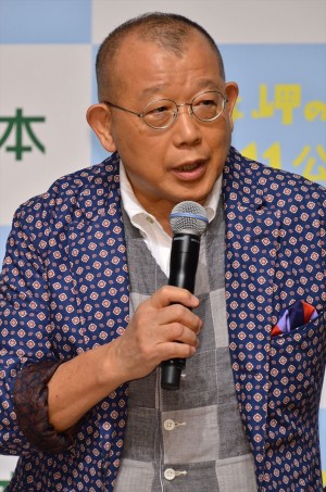 笑福亭鶴瓶、映画『ふしぎな岬の物語』完成報告会見にて