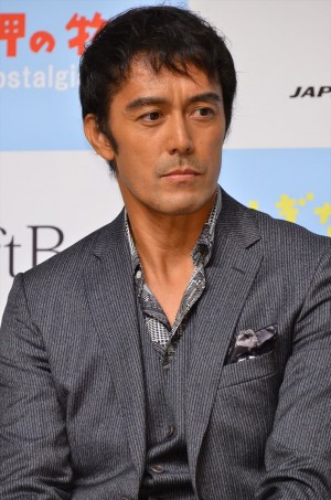 阿部寛、映画『ふしぎな岬の物語』完成報告会見にて