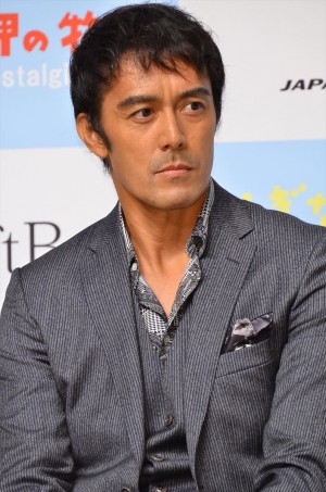 阿部寛、映画『ふしぎな岬の物語』完成報告会見にて