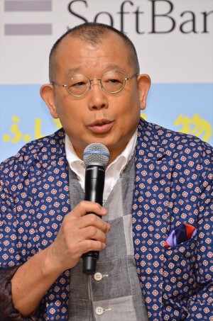 笑福亭鶴瓶、映画『ふしぎな岬の物語』完成報告会見にて