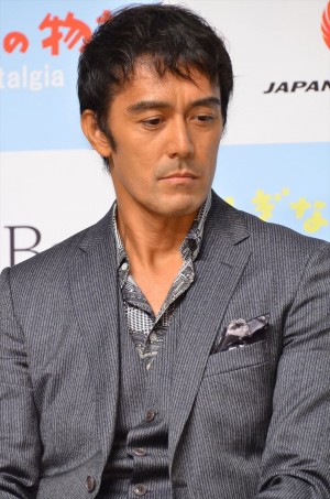 阿部寛、映画『ふしぎな岬の物語』完成報告会見にて