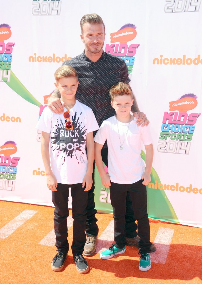 デヴィッド・ベッカム、David Beckham 　「キッズ・チョイス・スポーツ・アワード2014」 Kids’ Choice Sports 2014