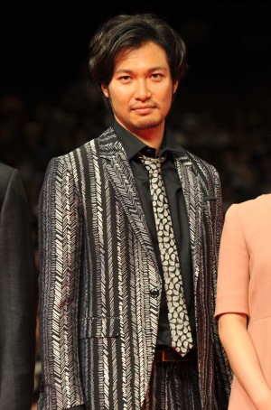 青木崇高、映画『るろうに剣心 京都大火編／伝説の最期編』プレミア試写会にて