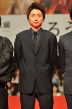 藤原竜也、映画『るろうに剣心 京都大火編／伝説の最期編』プレミア試写会にて