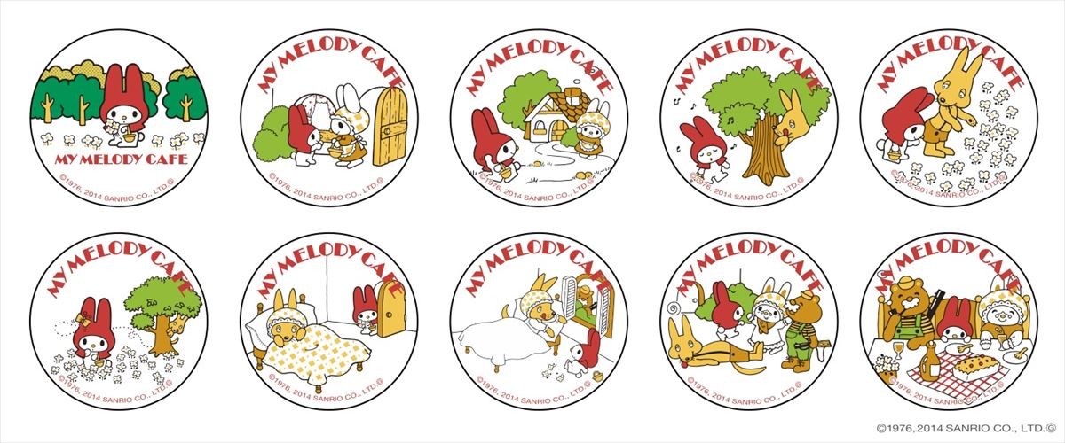 カワイすぎる“マイメロディ”メニュー、コラボカフェでプレゼント特典も
