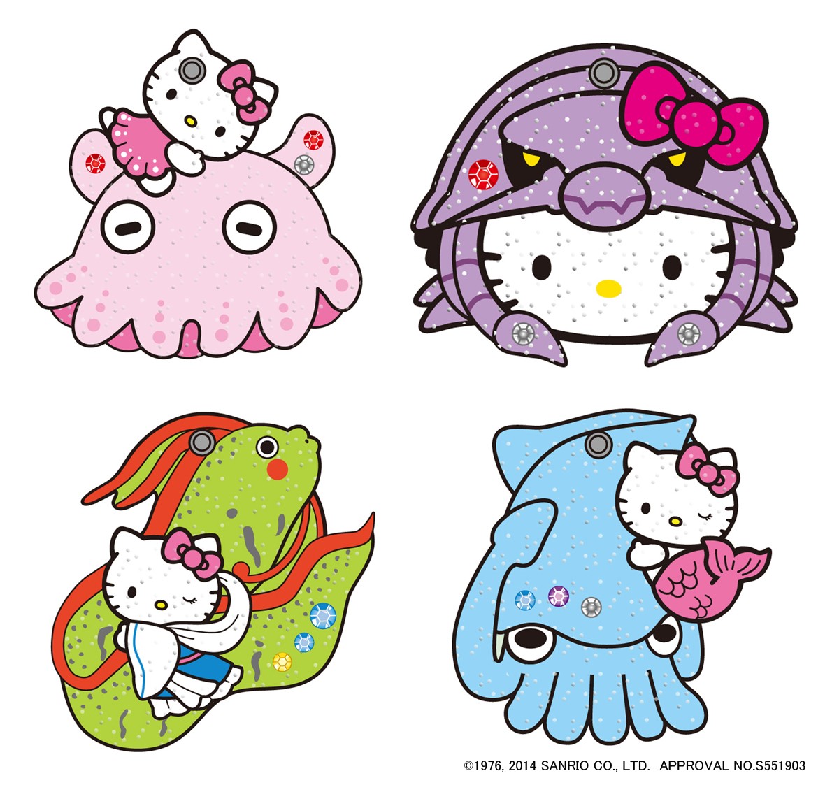 ハローキティ×深海魚 キモ可愛い新シリーズが登場!