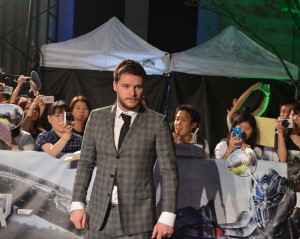 『トランスフォーマー／ロストエイジ』ジャパンプレミアに登場したジャック・レイナー