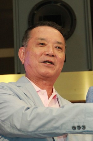 野島昭生、『ナイトライダー コンプリート ブルーレイBOX』発売発表アテレコ取材にて