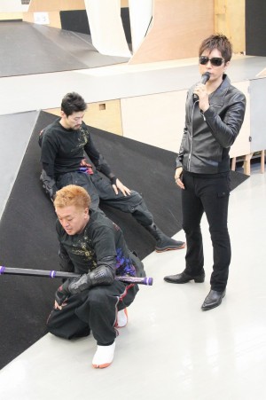 舞台『MOON SAGA‐義経秘伝‐第二章』公開稽古の様子