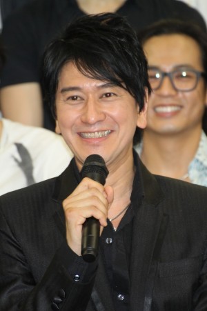 川崎麻世、舞台『MOON SAGA‐義経秘伝‐第二章』会見に出席