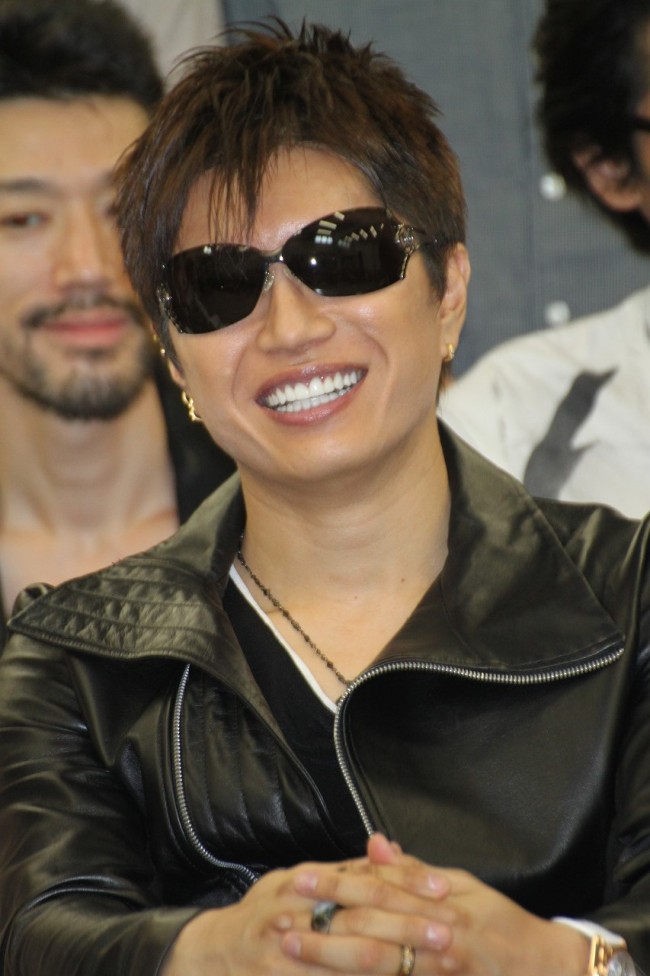 GACKT舞台『MOON SAGA‐義経秘伝‐第二章』公開稽古＆ヒロイン発表　20140729