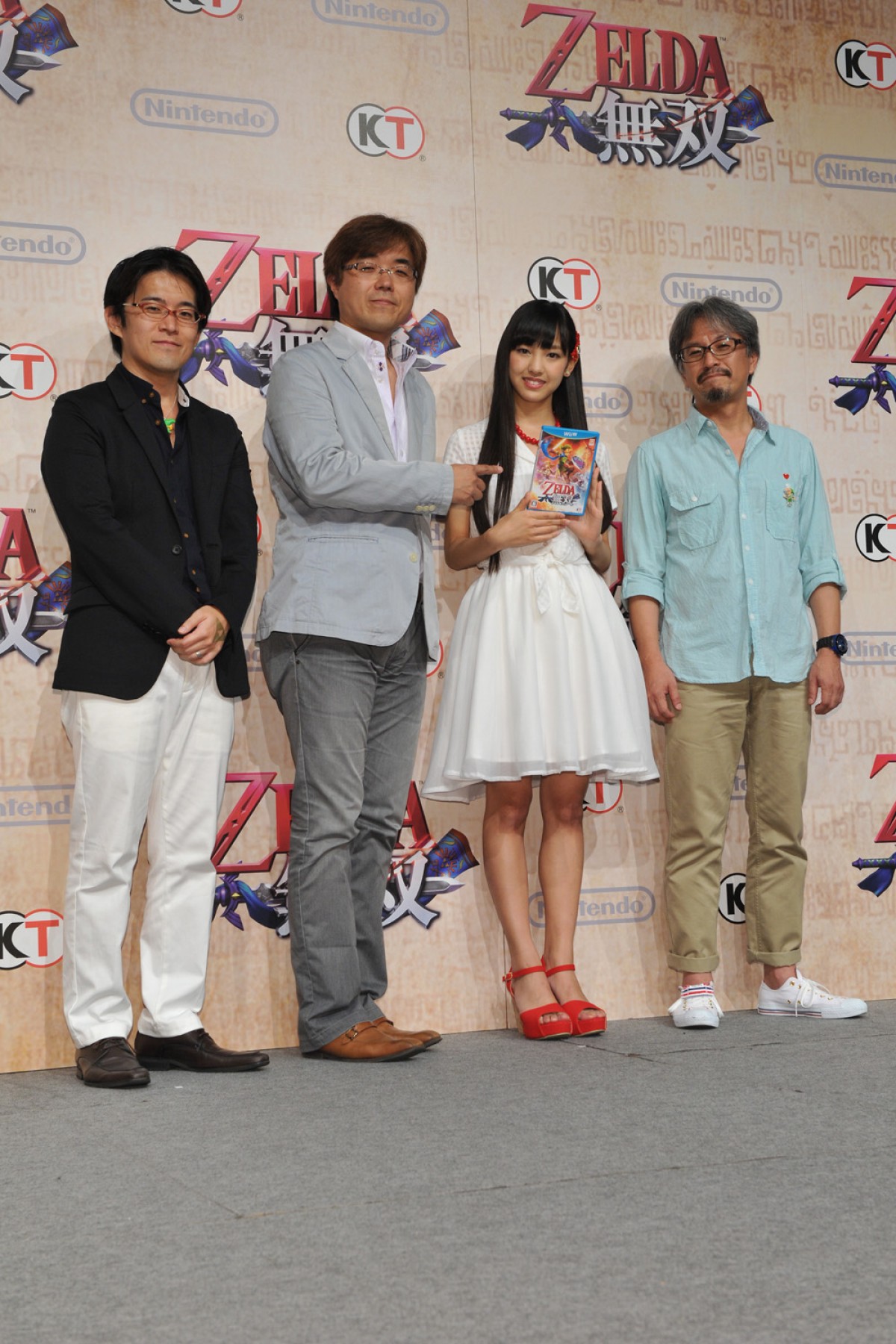 『ゼルダ無双』会見にモー娘。飯窪春菜が登場　「モーニング無双。も出したいです！」